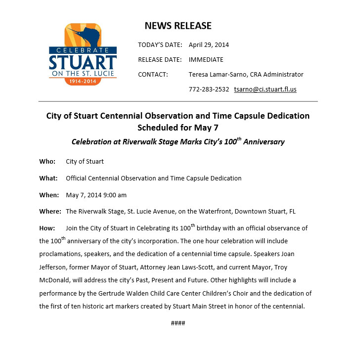 City-of-Stuart-Centennial-Observation-and-Time-Capsule-Dedication-Scheduled-for-May-7